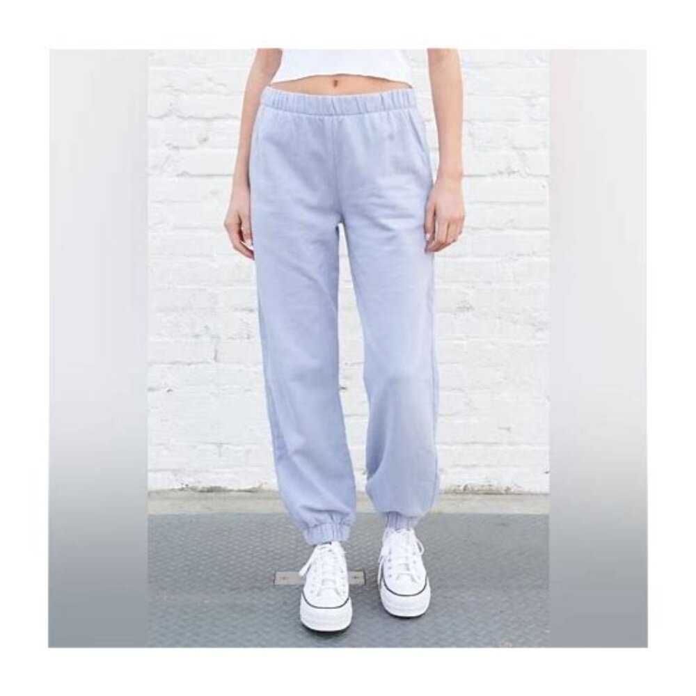Brandy Melville Light Blue Rosa Sweatpants